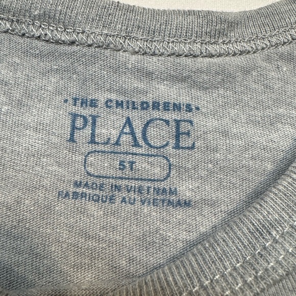 The Children's Place Kids Tees - Navy, Gray, Black Bundle Size 5T - Picture 9 of 13